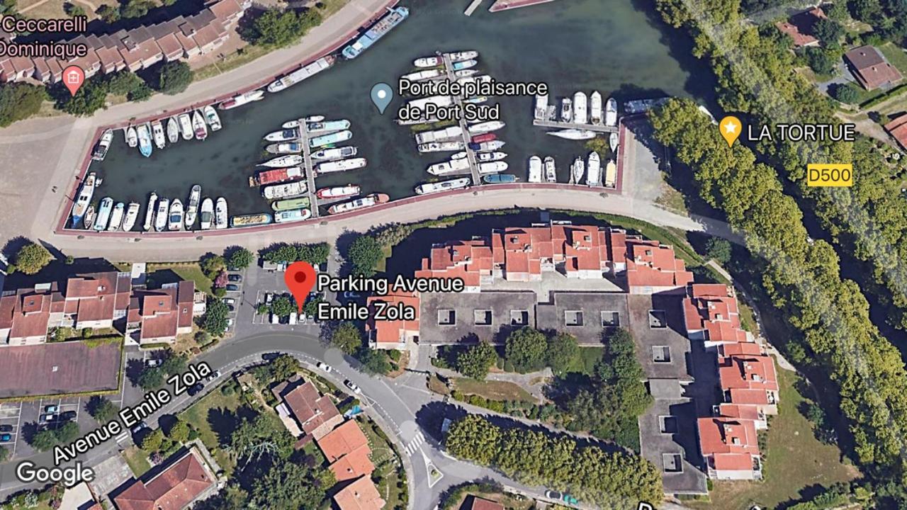 studio sur péniche La Tortue Ramonville-Saint-Agne Esterno foto